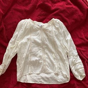 Long Sleeve Peasant Top